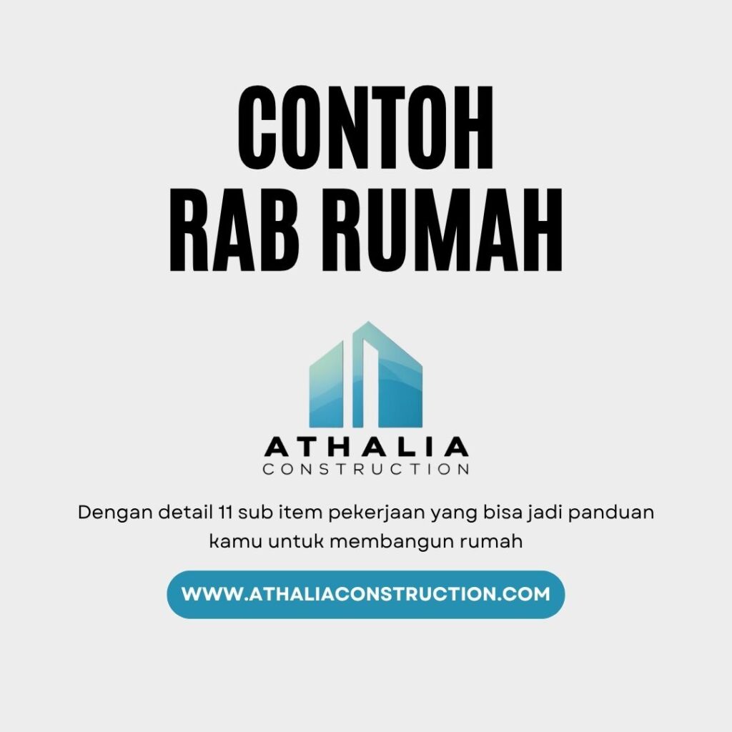 Portfolio Kami 10 RAB Rumah - Athalia Construction